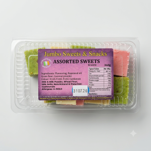 Jumbo assorted sweets